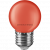 Лампа светодиодная красная FR G45 1Вт Е27 45х69мм Navigator