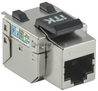 Модуль Keystone Jack с портом RJ45 кат.6 FTP 110 IDC 90 град. розет. ITK