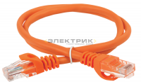 Коммутационный шнур (патч-корд) кат.5е UTP LSZH 15м оранжевый ITK