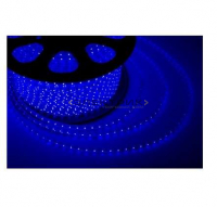 Лента светодиодная синяя 14.4Вт/м 220В 60LED/м SMD5050 IP67 (уп.100м) 13х8мм Neon-Night