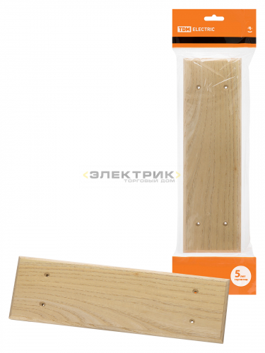 Накладка на бревно деревянная универсальная НБУ 1Пх4 240мм сосна TDM