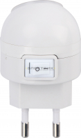 Ночник светодиодный NLE 08-LW белый с выключателем вращающийся 360 градусов IN HOME