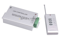 Контроллер для светодиодной ленты RGB 144Вт 3х4А 12В IP20 с пультом радиочастотный ZC-2000RC (RF)