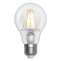 Лампа светодиодная филаментная FL CL A60 12Вт Е27 4000К 1200Лм 60х105мм Uniel