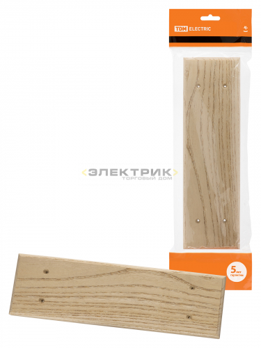 Накладка на бревно деревянная универсальная НБУ 1Пх4 280мм сосна TDM