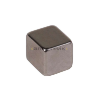 Магнит неодимовый куб 5х5х5мм сцепление 0.95кг (уп.16шт) REXANT