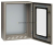 Щит с монтажной панелью ЩМП-2-0 У2 IP54 500х400х220мм прозрачная дверь металлический IEK