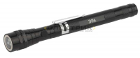 Фонарь светодиодный RB-602 инспекционный "Практик" 3LED 0,6Вт 60Лм 4хLR44 телескопическая ручка магн
