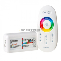 Контроллер для светодиодной ленты RGB 288Вт 24А 12В IP20 с пультом GDC-RGBW-288-R-IP20-12 GENERAL