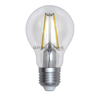 Лампа светодиодная диммируемая филаментная FL CL A60 10Вт Е27 3000K 850Лм 60х102мм Uniel