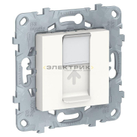 Механизм розетки компьютерной RJ45 кат.5е UTP белый UNICA NEW Schneider Electric