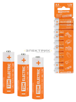 Элемент питания LR6 AA Alkaline 1,5V SC-10 (кратно 120шт) TDM