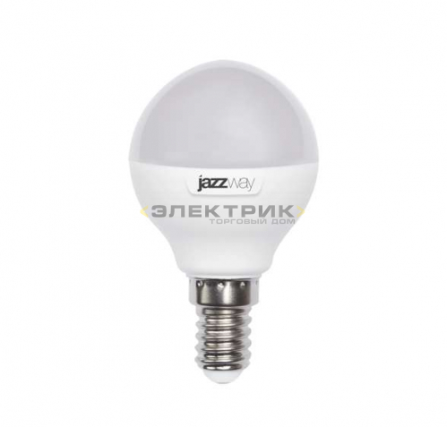 Лампа светодиодная PLED-SP FR G45 9Вт Е14 5000K 820Лм 45х78мм JazzWay