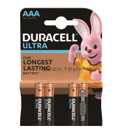 Элемент питания LR03 Ultra (блистер 4шт) Duracell