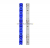 Лента светодиодная синяя 4.8Вт/м 12В 60LED/м SMD3528 IP65 (уп.5м) Neon-Night