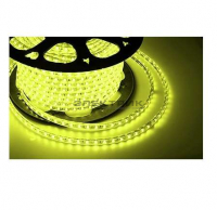 Лента светодиодная желтая 14.4Вт/м 220В 60LED/м SMD5050 IP67 (уп.100м) 13х8мм Neon-Night
