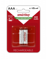 Аккумулятор NiMh AAA 600мАч (блистер 2шт, цена за 1шт) Smartbuy