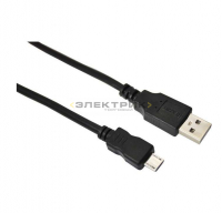 Кабель USB (micro USB-USB A) 1.8м черный REXANT
