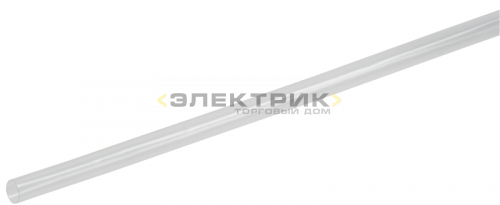 Трубка термоусадочная тонкостенная ТТУ 12.7/10 с клеем прозрачная (уп.1м) IEK