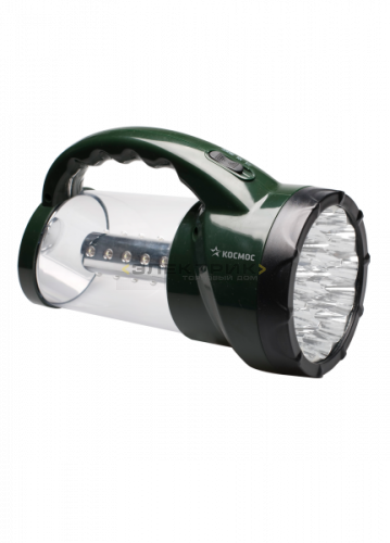 Фонарь-светильник светодиодный аккумуляторный (4В 2А.ч.) AP2008L-LED 24+19LED 350Лм 15ч КОСМОС