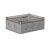 Коробка АБС низкая прозрачная крышка серая 240х190х93мм IP65 HEGEL