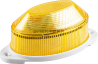 Светильник-вспышка (строб) желтый 1,3Вт 112х55х50мм IP54 FERON