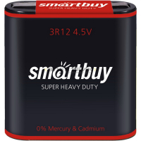 Батарейка солевая 3R12 Smartbuy