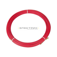 Протяжка кабельная стеклопруток d3.5мм красная 100м REXANT