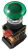 Кнопка AELA-22 грибок зеленая с подсветкой NO+NC 380В PROxima EKF