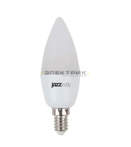 Лампа светодиодная PLED-SP FR С37 11Вт Е14 5000К 980Лм 37х101мм JazzWay