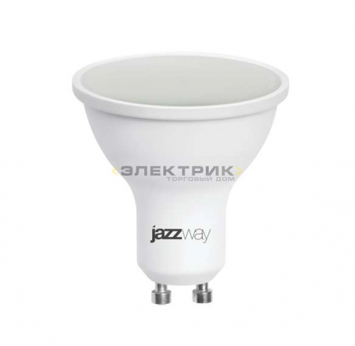Лампа светодиодная PLED-SP FR 9Вт GU10 3000К 820Лм 50х55мм JazzWay