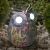 Светильник садовый "Сова" ERAFYS01-03 на солнечной батарее полистоун 15см IP44 ЭРА