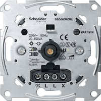 Механизм светорегулятора поворотный универсальный 600ВА Merten Schneider Electric