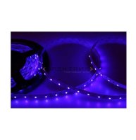 Лента светодиодная синяя 4.8Вт/м 12В 60LED/м SMD3528 IP23 (уп.5м) Neon-Night