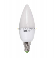 Лампа светодиодная диммируемая PLED-DIM FR С37 7Вт Е14 4000К 540Лм 38х113мм JazzWay