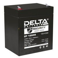 Аккумулятор свинцово-кислотный 12В/4.5 А/ч 107х70х90 Delta