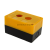 Корпус КП-102 2 кнопки желтый PROxima EKF